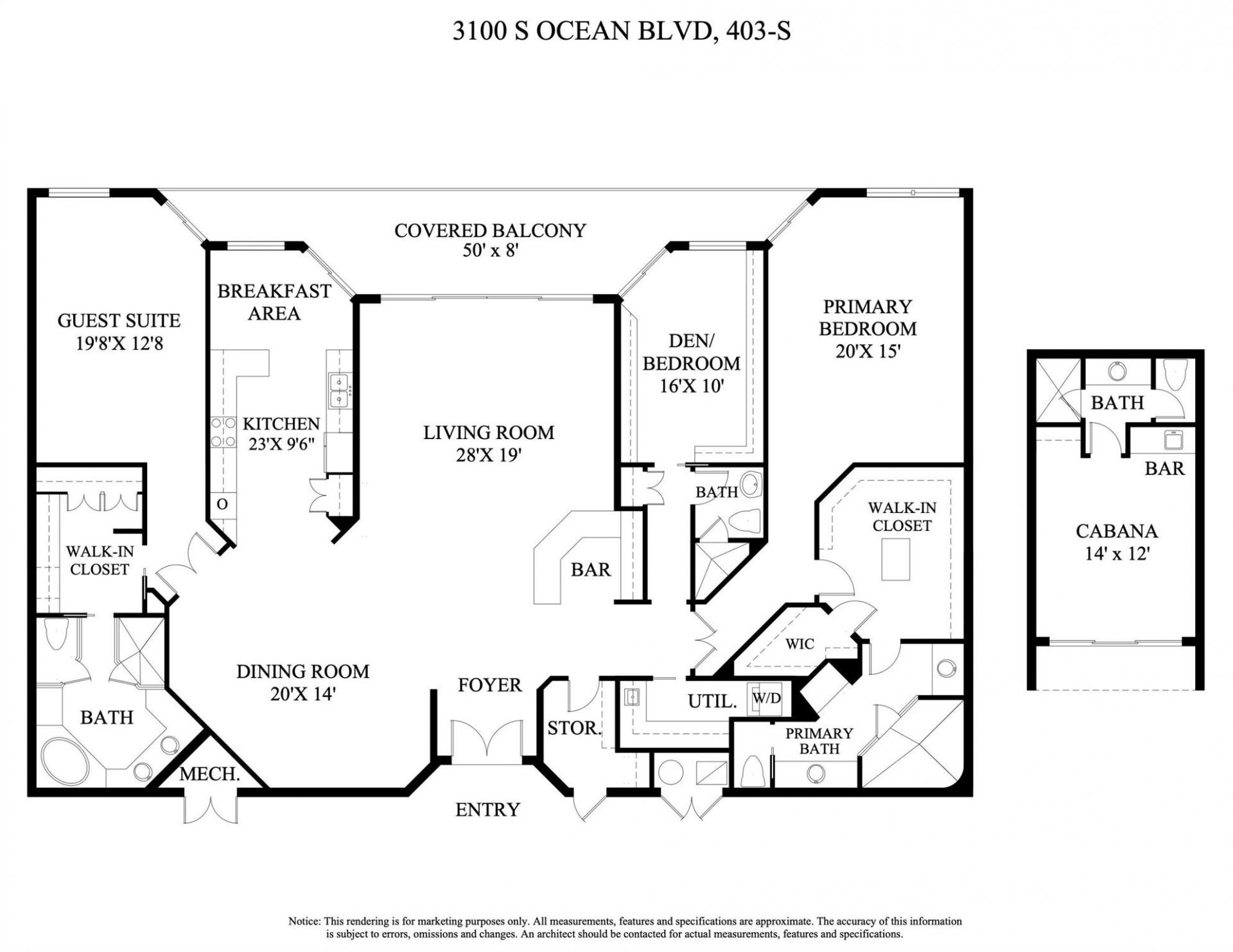 3100 S Ocean Boulevard, Unit 403s, Palm Beach, FL 33480 Photo