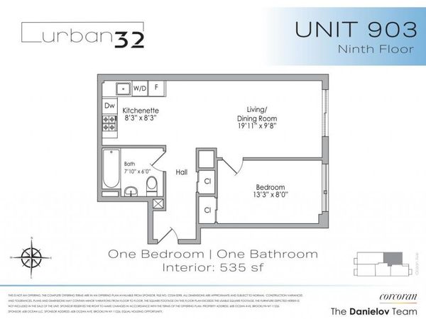 608 OCEAN Avenue, Unit 903, Brooklyn, NY 11226