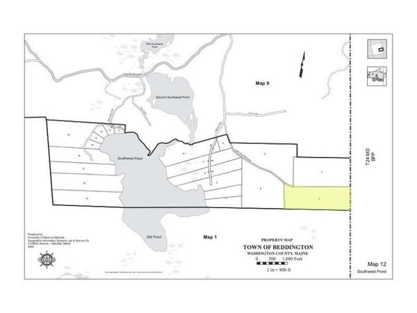 Lot #9 North East Bluff Lane , Beddington, ME 04622