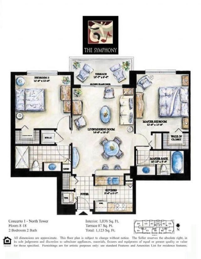 610 W Las Olas Boulevard, Unit 1221N, Fort Lauderdale, FL 33312 Photo