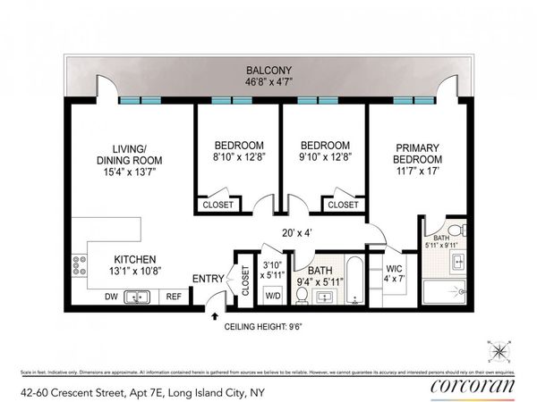 42-60 CRESCENT Street , Unit 7E, Queens, NY 11101