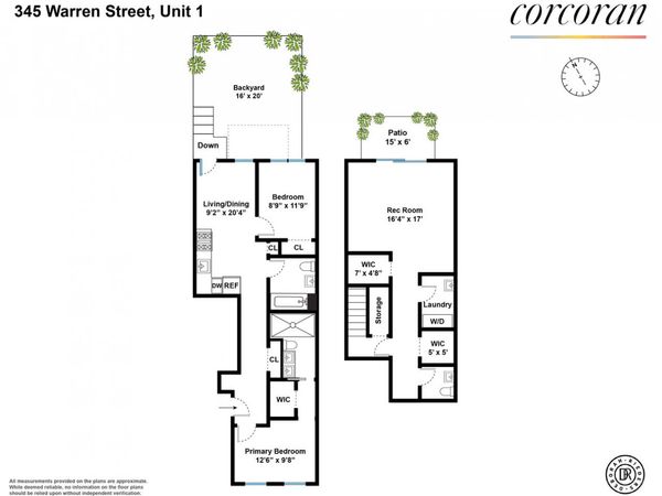 345 WARREN Street , Unit 1, Brooklyn, NY 11201