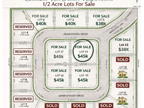 545 SE Adair Estates Circle, Adair, OK 74330