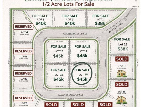 581 SE Adair Estates Circle, Adair, OK 74330