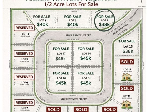 538 SE Adair Estates Circle, Adair, OK 74330