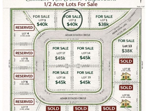 546 SE Adair Estates Circle, Adair, OK 74330