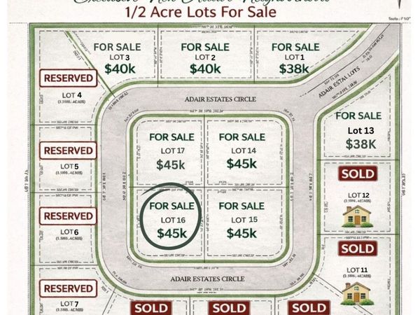 575 SE Adair Estates Circle, Adair, OK 74330