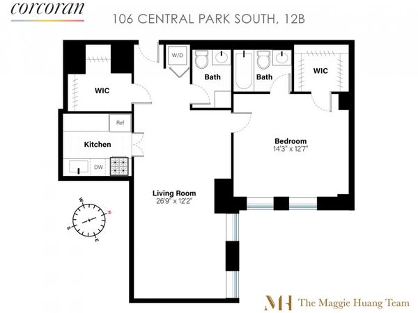 106 CENTRAL Park S, Unit 12B, Manhattan, NY 10019