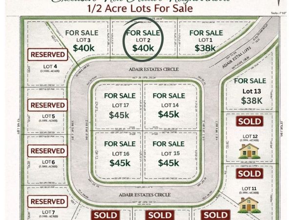 546 SE Adair Estates Circle, Adair, OK 74330