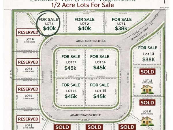 552 SE Adair Estates Circle, Adair, OK 74330