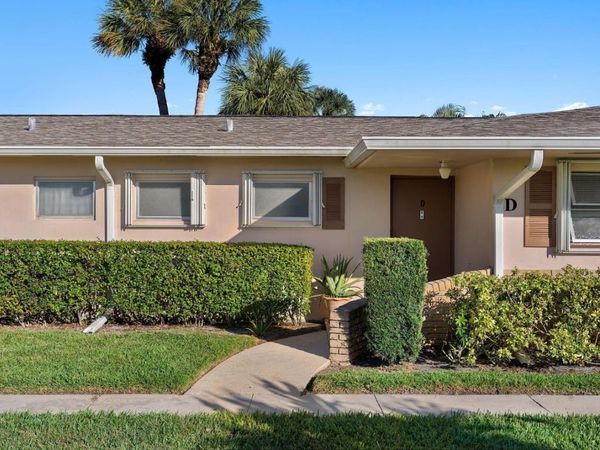 2557 Dudley Drive W, Unit D, West Palm Beach, FL 33415