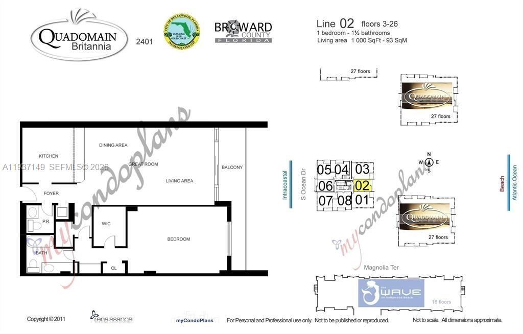 2401 S Ocean Dr, Unit 702, Hollywood, FL 33019 Photo