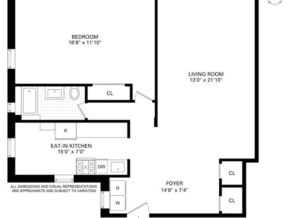 81 OCEAN Parkway, Unit 2E, Brooklyn, NY 11218