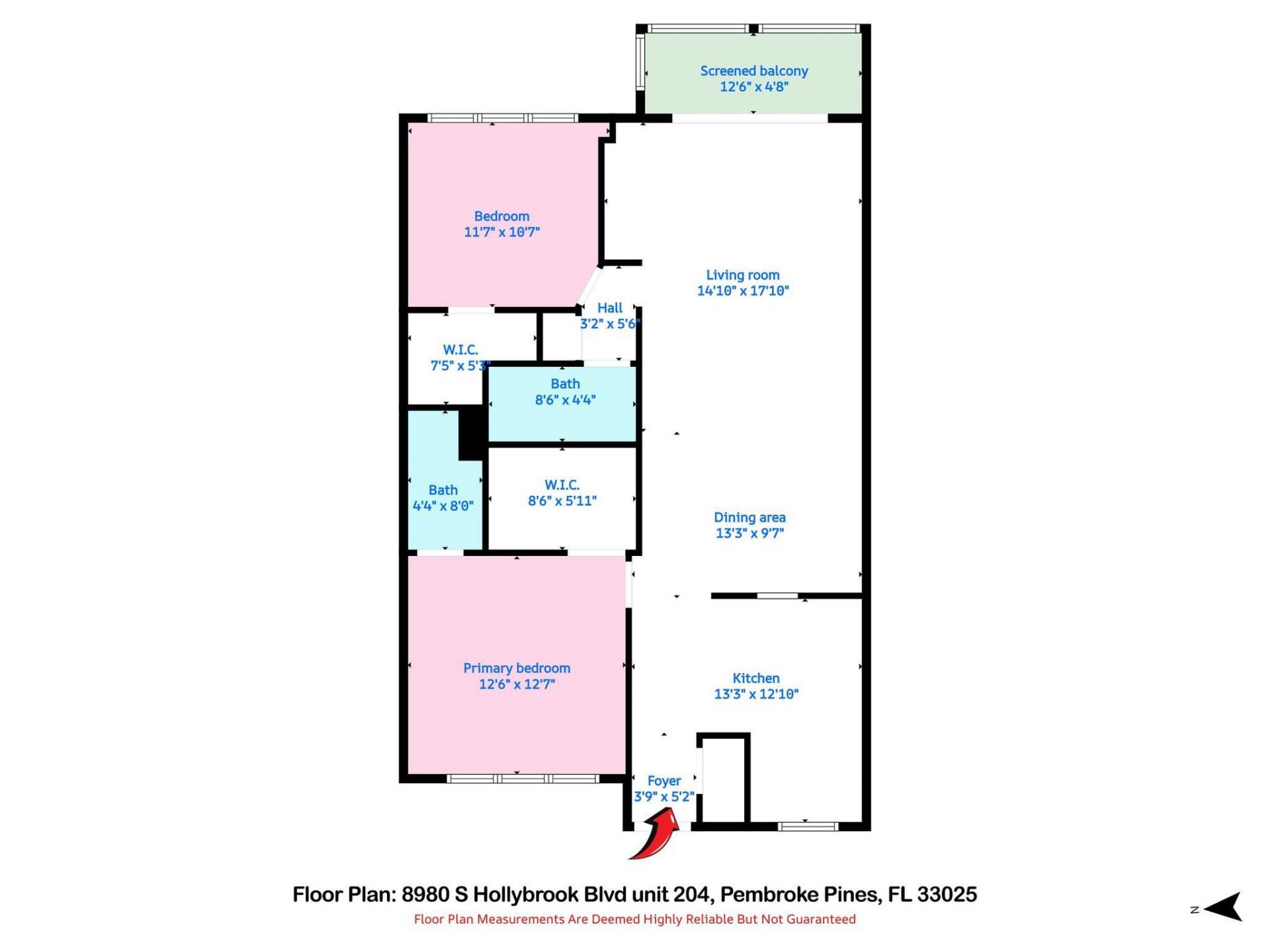 8980 S Hollybrook Boulevard, Unit 204, Pembroke Pines, FL 33025 Photo