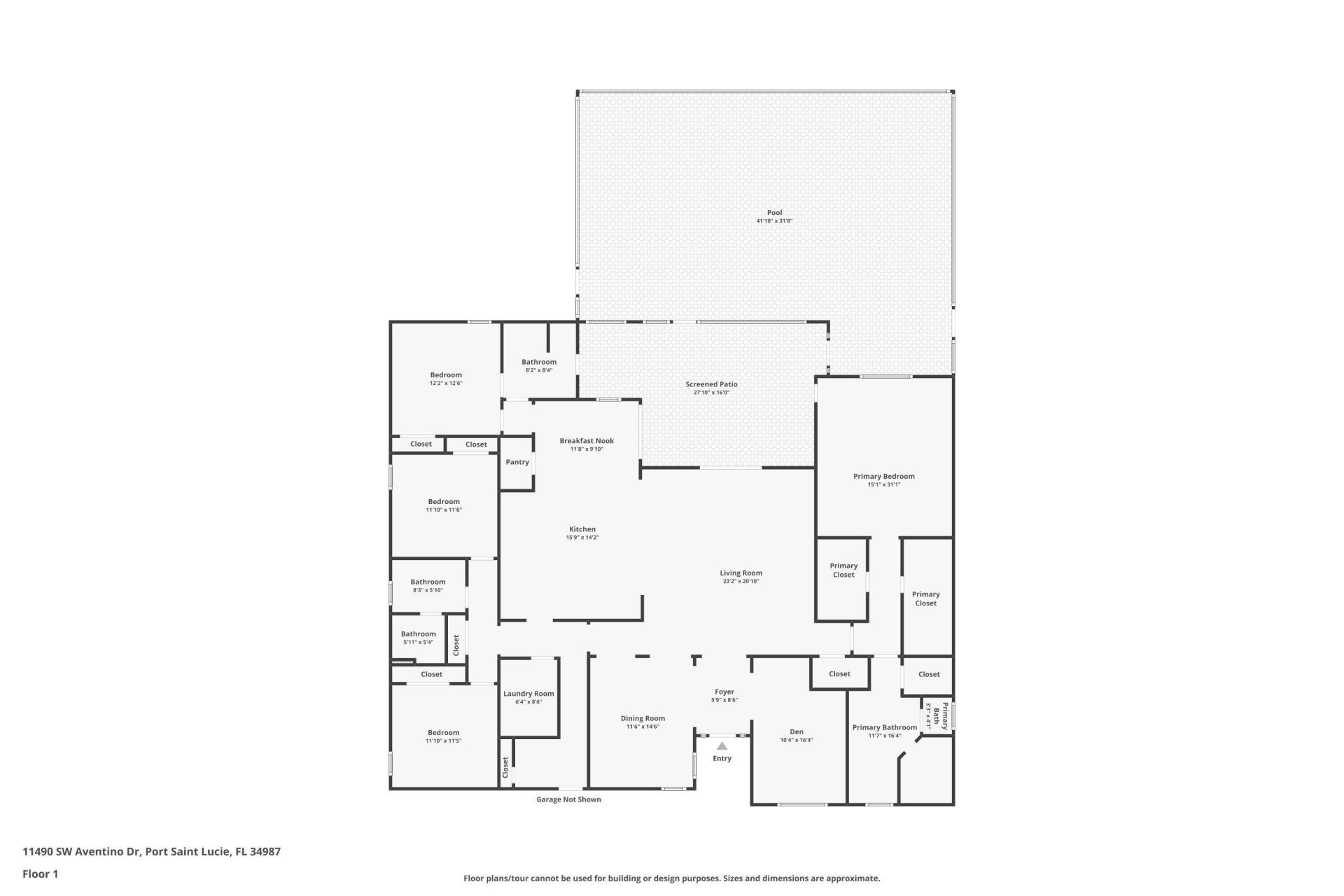 11490 SW Aventino Drive, Port Saint Lucie, FL 34987 Photo