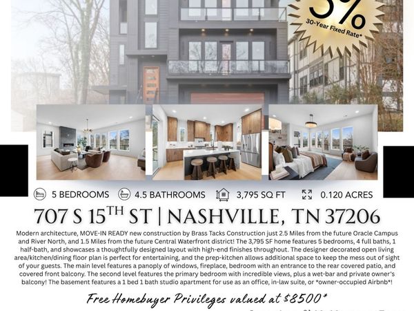 707 S 15th St, Nashville, TN 37206