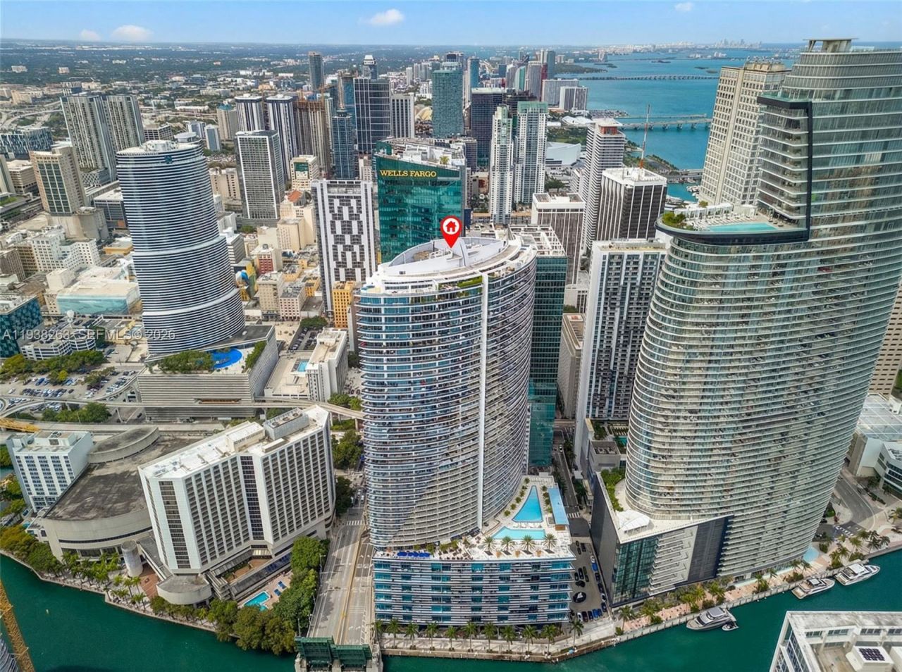 200 Biscayne Boulevard Way, Unit 4414, Miami, FL 33131 Photo