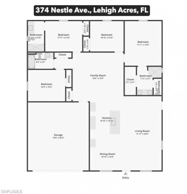 374 Nestle Ave, Lehigh Acres, FL 33972 Photo