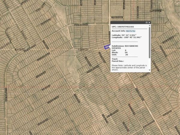 Rainbow (U26 B54 L6) Boulevard NW, Unit 26, Rio Rancho, NM 87144