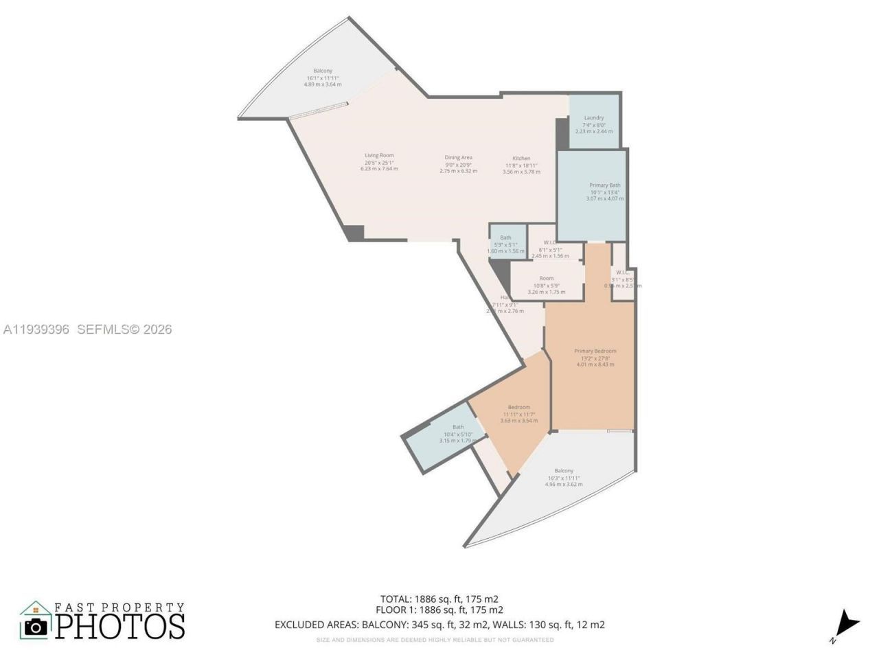 17201 Collins Ave, Unit 1107, Sunny Isles Beach, FL 33160 Photo