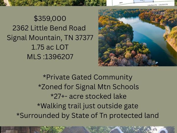 2362 Little Bend Road , Signal Mountain, TN 37377