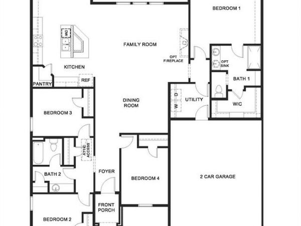 2437 Poinsettia Drive, Pilot Point, TX 76258