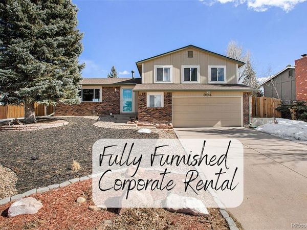 994 Pleasant View Street, Castle Rock, CO 80104