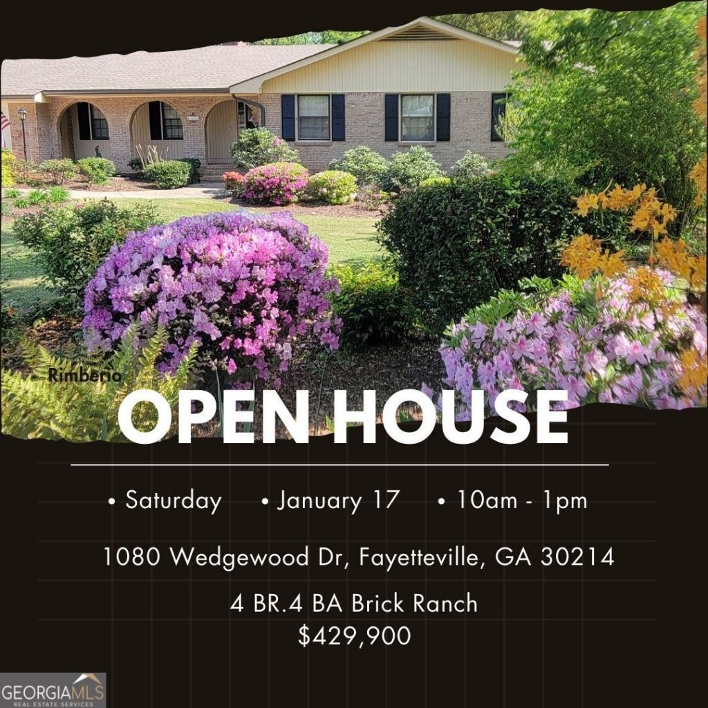 1080 Wedgewood Drive, Fayetteville, GA 30214 Main Photo