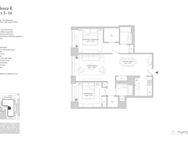 210 WARREN Street , Unit 10K, Manhattan, NY 10282