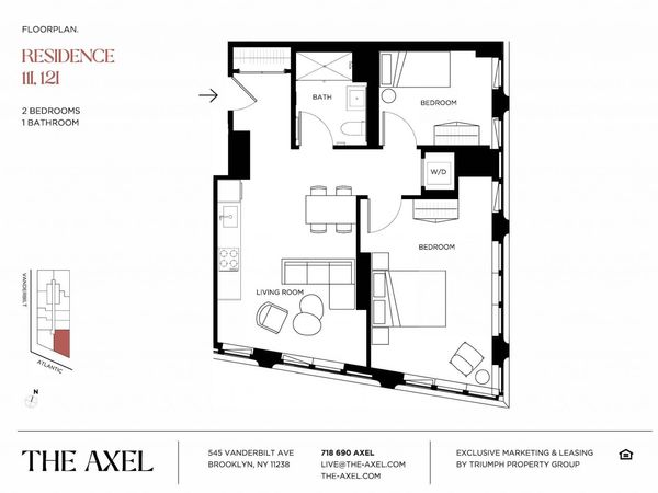 545 Vanderbilt Avenue, Unit 11-I, Brooklyn, NY 11238