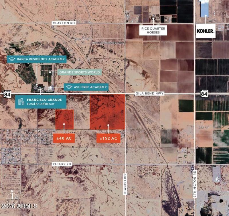 Bianco Road, Casa Grande, AZ 85193