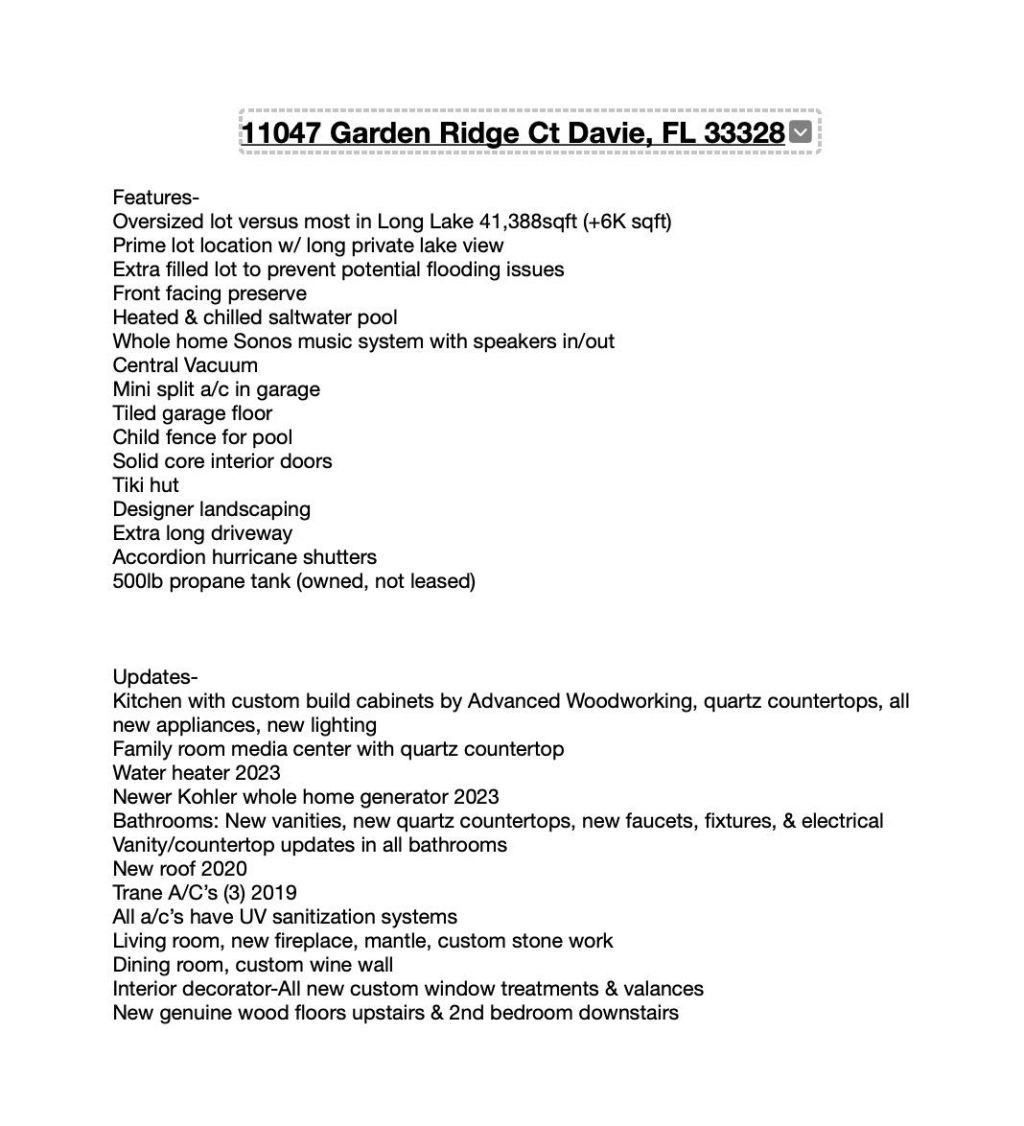 11047 Garden Ridge Court, Davie, FL 33328 Photo