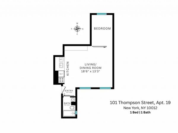 101 THOMPSON Street , Unit 19, Manhattan, NY 10012