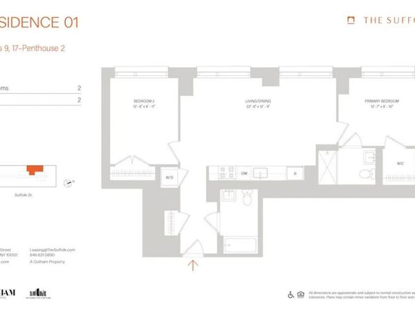 55 SUFFOLK Street , Unit 2501, Manhattan, NY 10002