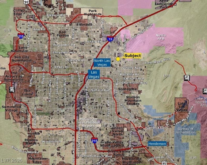 2550 N LAMB, North Las Vegas, NV 89115