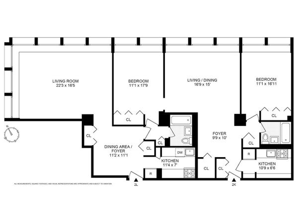 300 E 33RD Street , Unit 2LK, Manhattan, NY 10016