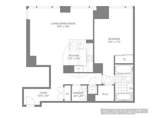 247 W 46th Street , Unit 1502, Manhattan, NY 10036