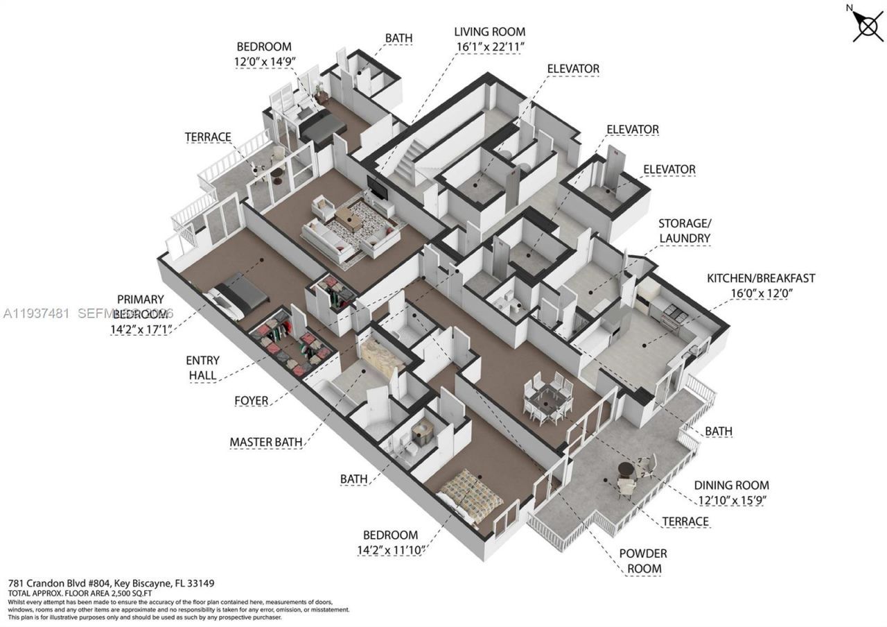 781 Crandon Blvd, Unit 804, Key Biscayne, FL 33149 Photo