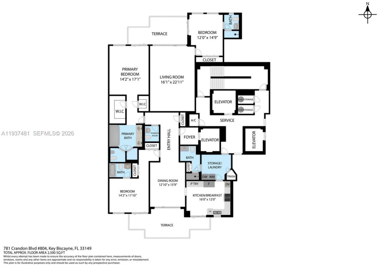 781 Crandon Blvd, Unit 804, Key Biscayne, FL 33149 Photo