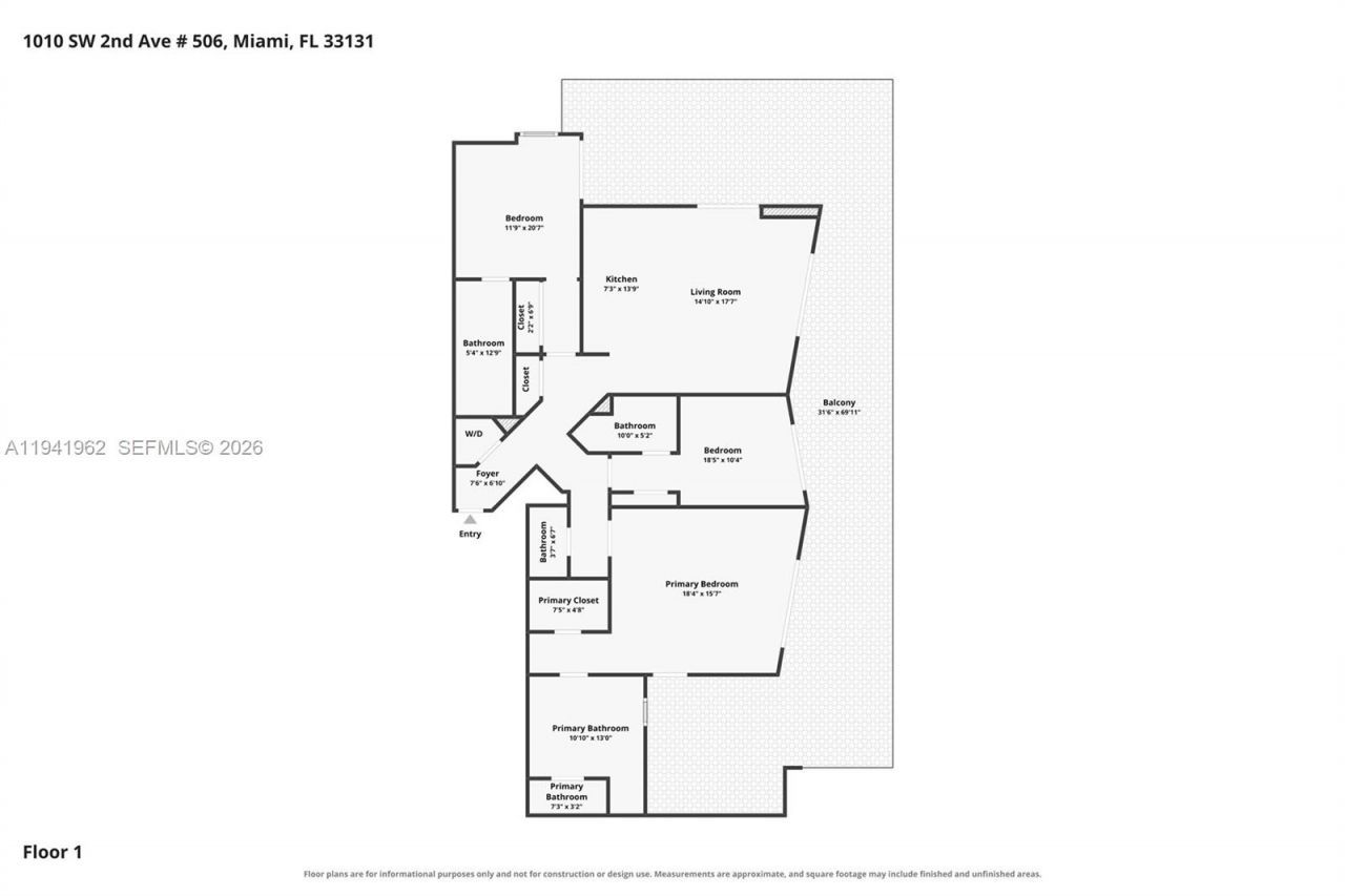 1010 SW 2nd Ave, Unit 506, Miami, FL 33130 Photo
