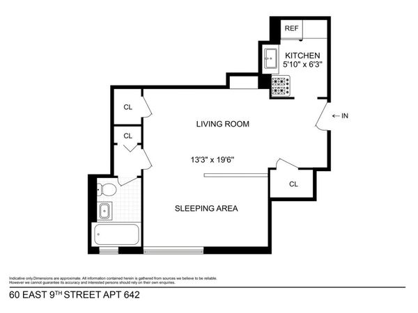 60 E 9TH Street, Unit 642, Manhattan, NY 10003