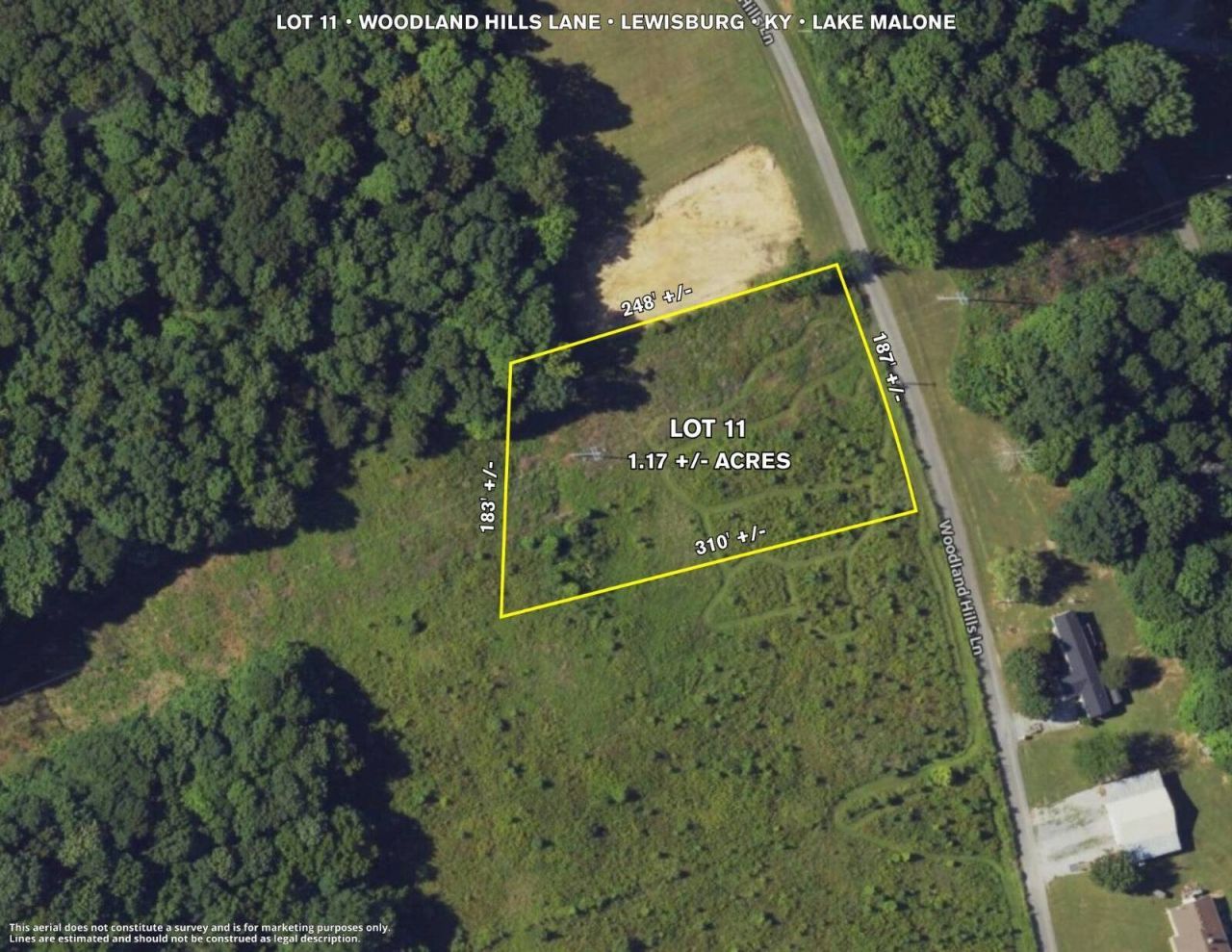 0 Woodland Hills Lane, Lot 11, Unit Lot 11, Lewisburg, KY 42256 Main Photo