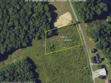 0 Woodland Hills Lane, Lot 11, Unit Lot 11, Lewisburg, KY 42256
