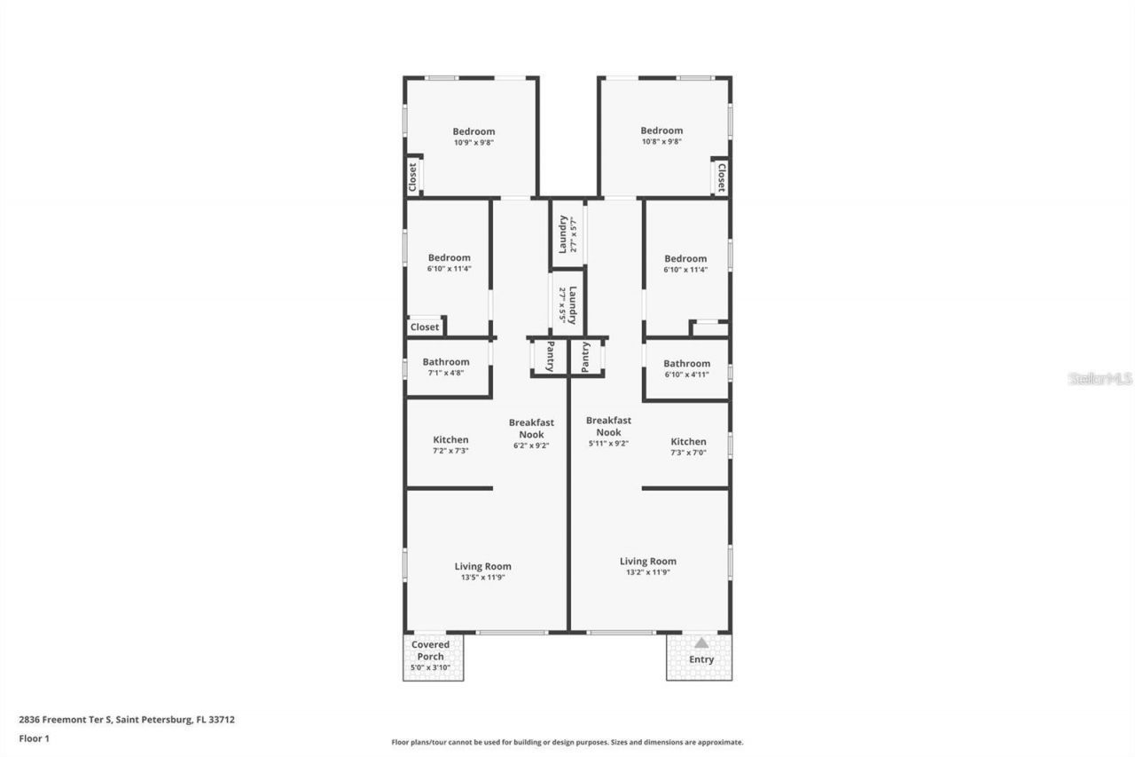 2834 & 2836 Freemont Terrace S, Saint Petersburg, FL 33712 Photo