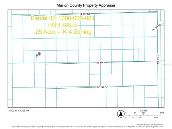 TBD NE 156TH LANE, FORT MC COY, FL 32134