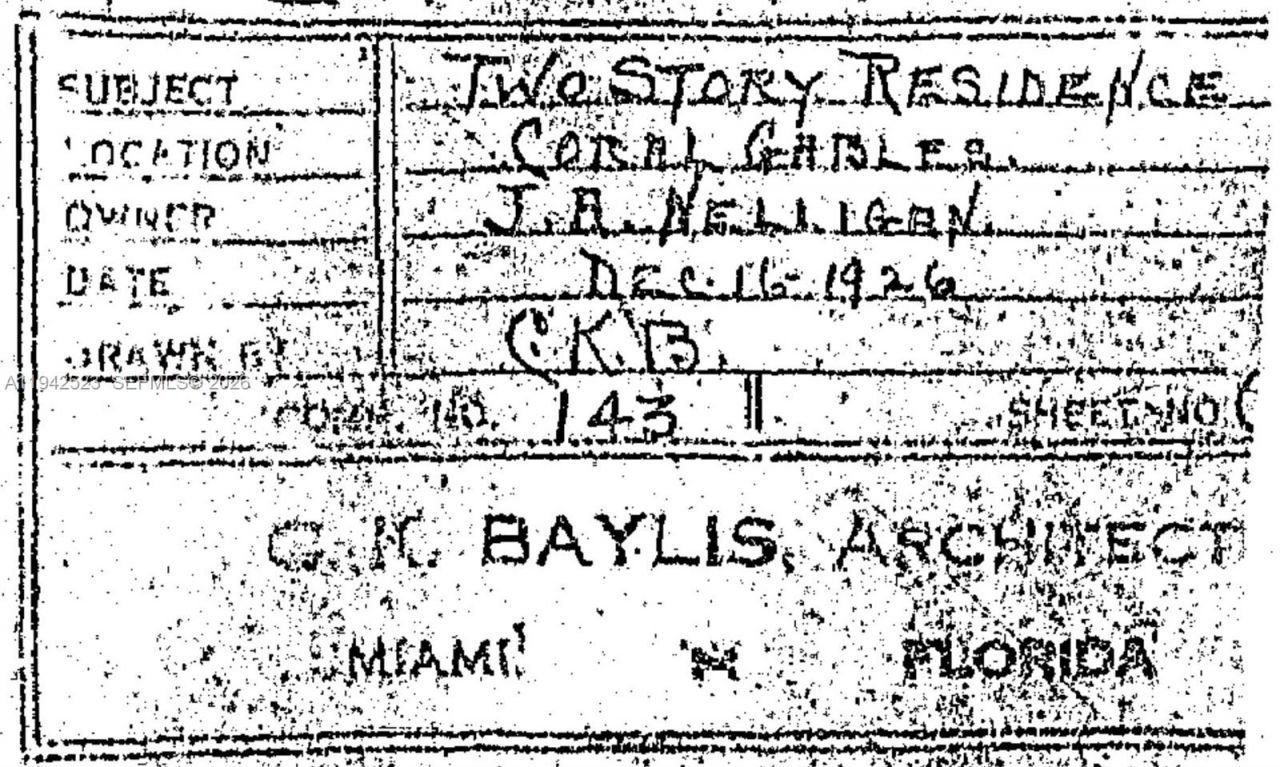 1229 Sorolla Ave , Coral Gables, FL 33134 Photo