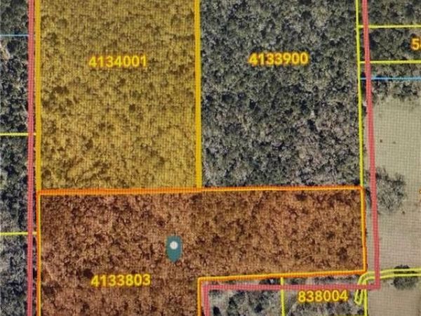 0 MILES - 45 ACRES Lane, Husser, LA 70442