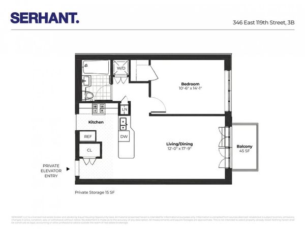346 E 119TH Street, Unit 3B, Manhattan, NY 10035