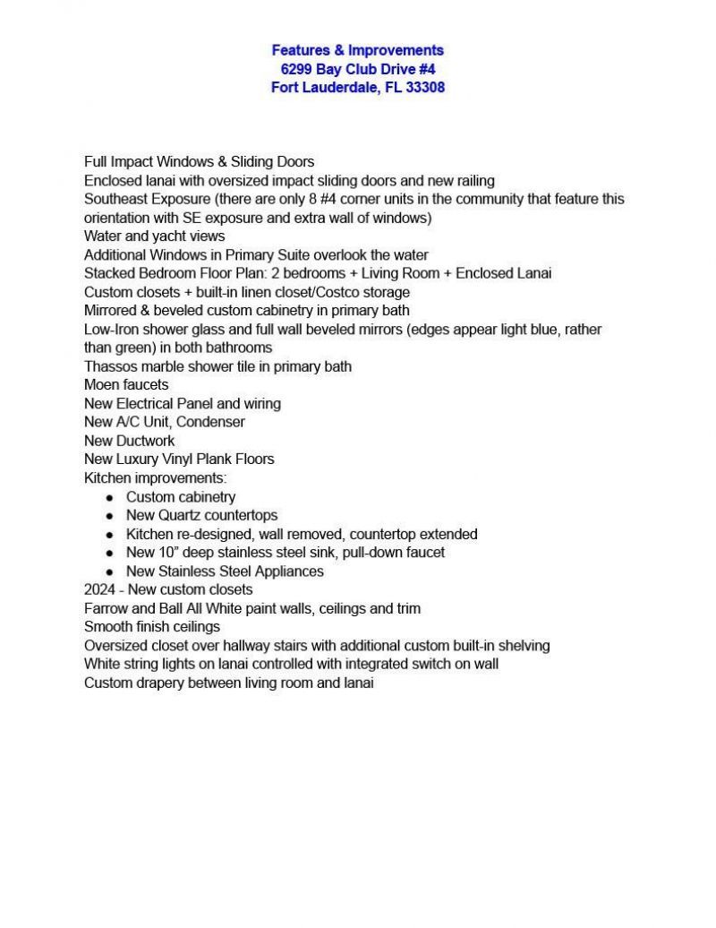 6299 Bay Club Drive, Unit 4, Fort Lauderdale, FL 33308 Photo