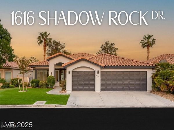 1616 Shadow Rock Drive, Las Vegas, NV 89117